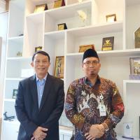 Rektor INHAFI Bawean, Silaturahmi Ke Dikretur Diktis Kemenag Baru